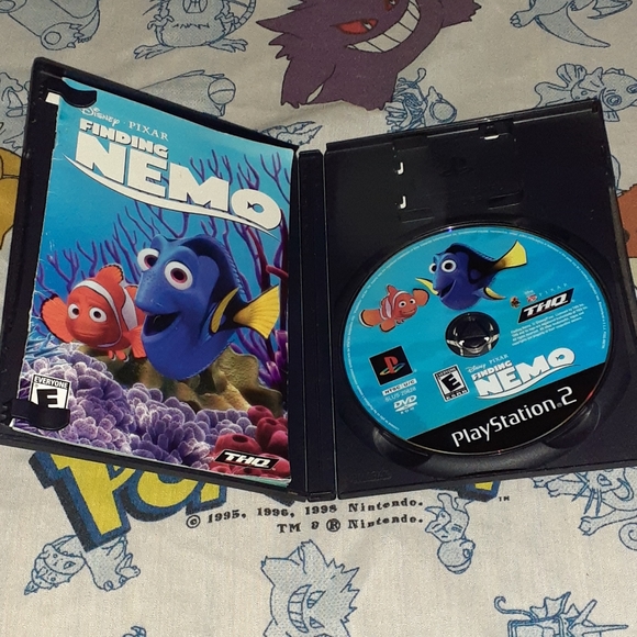 Disney Finding Nemo Playstation 2 Video Game Vintage PS2 CIB - Picture 3 of 3